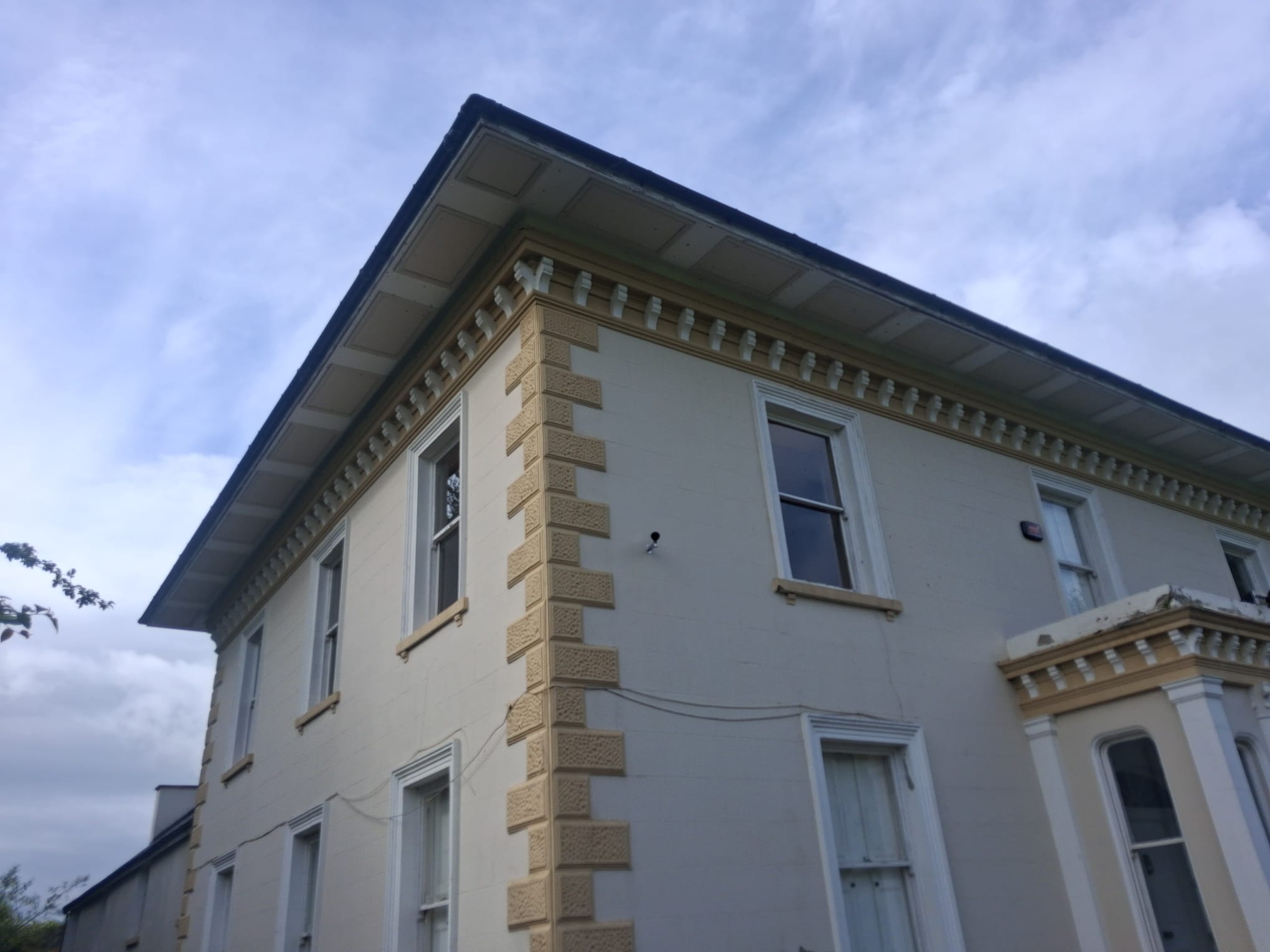 Red-brick terrace roof restoration